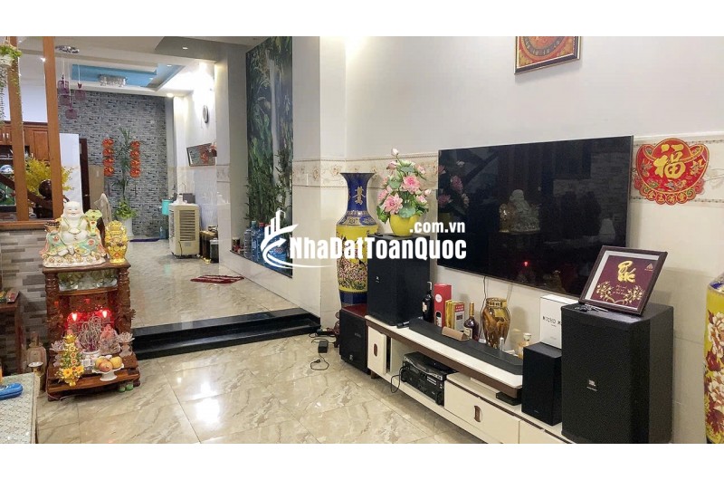 BÁN NHÀ HẺM NHỰA ĐÚNG 8M PHƯỜNG TÂY THẠNH, DT 85M2 (1T2L) SHR CHỈ 9.9 TỶ. LH:0901777379